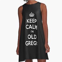 Keep Calm Gregg A Line Dress