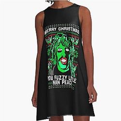 Merry Christmas You Little Man A-Line Dress