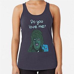 Do You Love Me? Old Gregg Racerback Tank