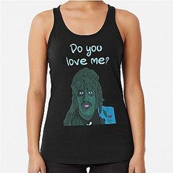 Do You Love Me Old Gregg Racerback Tank Top