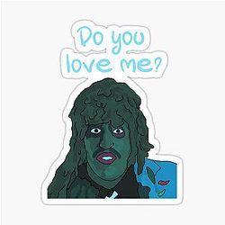 Do You Love Me Old Greg Sticker