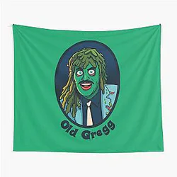 Portrait of Old Gregg Tapestry