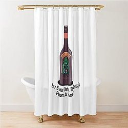 Old Gregg - You Ever Drink Baileys from a Shoe? Shower Curtain