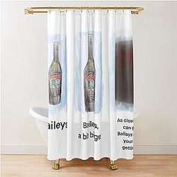 Baileys Shower Curtain