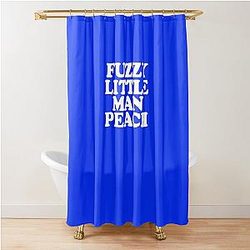 Old Gregg Fuzzy Man Peach Essential Shower Curtain
