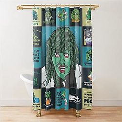 M Old Gregg Quilt Shower Curtain