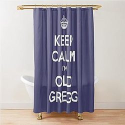Keep Calm I'm a Gregg Shower Curtain