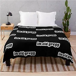 I'm Old Gregg Popular Speech Blanket