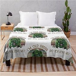 I'm Old Gregg Do You Love Me Throw Blanket