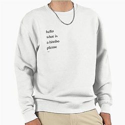 Oliver Stark Tweets: Hello, What Is A Himbo? Pullover Sweatshirt