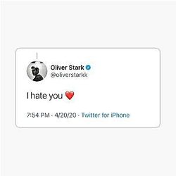 oliver stark tweet
