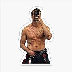 Evan Buckley Oliver Stark Sticker