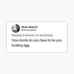 Oliver Stark Sticker