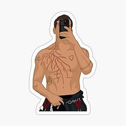 Oliver Stark as Evan Buckley - 911 Sticker