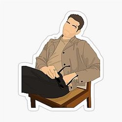 Oliver Stark Paper Magazine Sticker