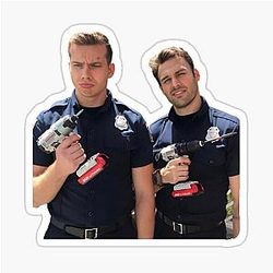 Evan Buckley and Eddie Diaz 911 Oliver Stark Ryan Guzman