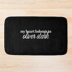 My Heart Belongs to Oliver Stark Bath Mat