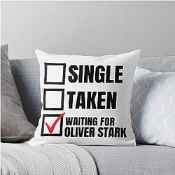 Waiting for Oliver Stark Throw Pillow 

( Cleaned title ) 

Waiting for Oliver Stark Throw Pillow 

 Oliver Stark Throw Pillow