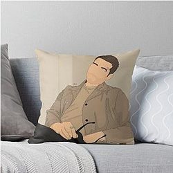 Oliver Stark Paper Magazine Throw Pillow
