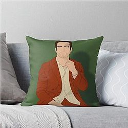 Oliver Stark A Book of Throw Pillow