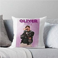 Oliver Stark Throw Pillow