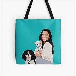Olivia Munn Illustration Tote Bag