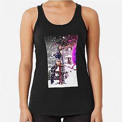 Olivia Munn as Psylocke Racerback Tank Top