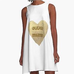 Olivia Munn A-Line Dress