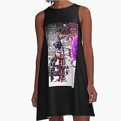 Olivia Munn As Psylocke A-Line Dress