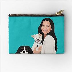 Olivia Munn Zipper Pouch