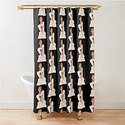 Omar Rudberg - Mighty Hoopla Shower Curtain