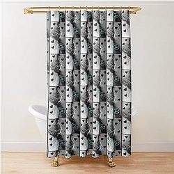 Let It Talk Omar Rudberg Shower Curtain