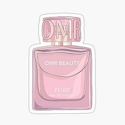 Omar Rudberg Perfume Bottle – Fluid by Omr Beauty Sticker