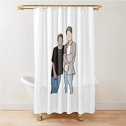 Omar Rudberg and Edvin Ryding Shower Curtain