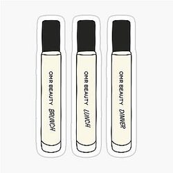 Omar Rudberg Perfume Oils - Omr Beauty Sticker