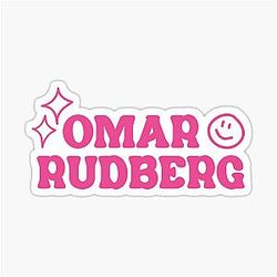 Omar Rudberg Young Royals (Pink Rosa) Sticker