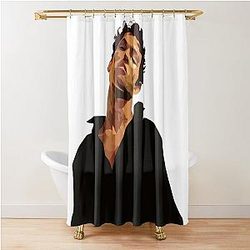 Omar Rudberg Art Shower Curtain
