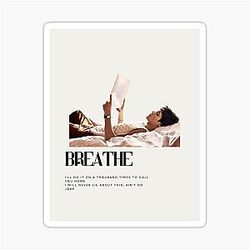 Breathe - Omar Rudberg Sticker