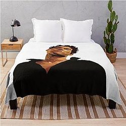 Omar Rudberg Flat Art Throw Blanket