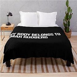 My Body Belongs to Omar Rudberg Throw Blanket