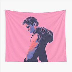 Omar Rudberg Pink Pop Icon Tapestry
