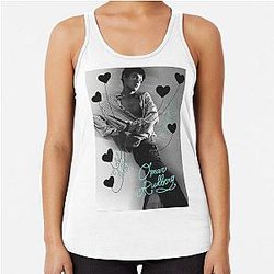 Let It Talk! Omar Rudberg Racerback Tank Top