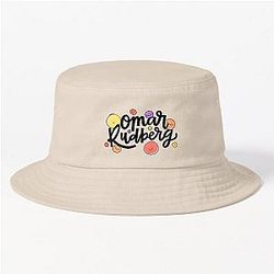 Omar Rudberg (Black Writing) Bucket Hat