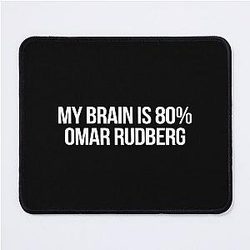 My Brain is 80% Omar Mouse Pad