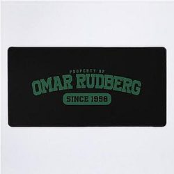 Property of Omar Rudberg Desk Mat