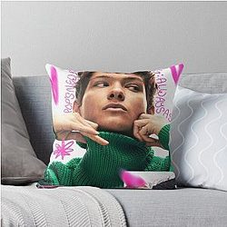 pink Omar Rudberg Throw Pillow
