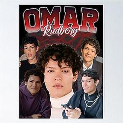 Omar Rudberg Retro Style Poster