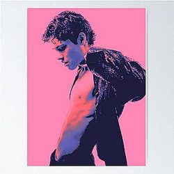 Omar Rudberg Pink Pop Icon Poster