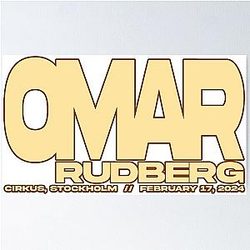 Omar Rudberg - Cirkus Poster