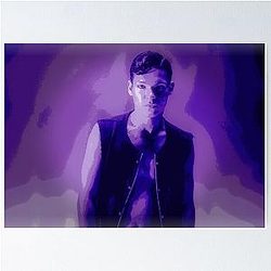 Omar Rudberg Purple Poster